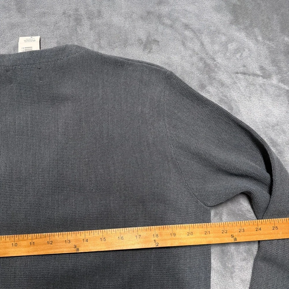 Arrow Tournament Cardigan Mens Medium Charcoal Gray Vintage Sears‎ NWT Acrylic